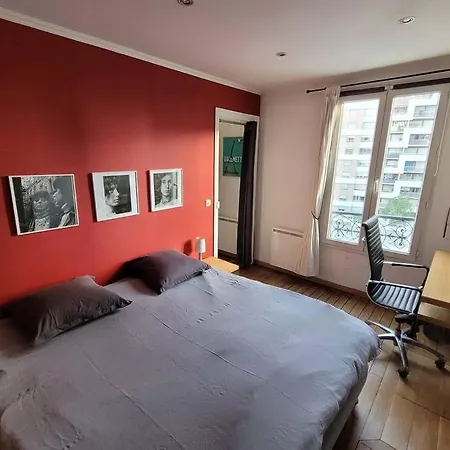 Апартаменты Buttes Chaumont - Ourcq Canal Париж